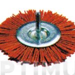 CEPILLO CIRCULAR NILON ROJO