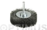 CEPILLO CIRCULAR PUA ACERO ESPIGA 6 MM - Imagen 2