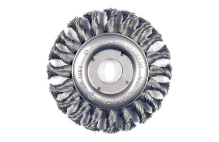 CEPILLO CIRCULAR PUA TRENZADA ACERO