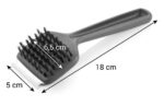CEPILLO DE ACERO GRANDCHEF - PARA PARRILLAS Y COCINAS DE GAS - Imagen 2
