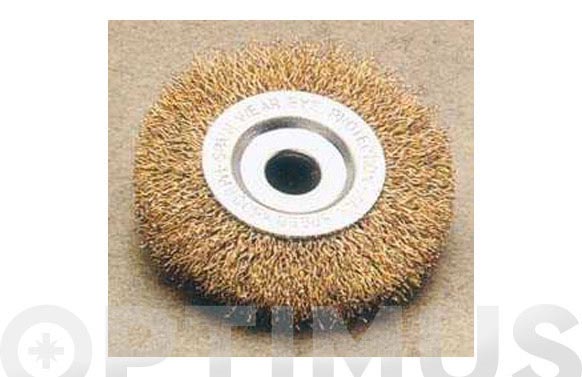 126_68e531b078ef8 CEPILLO DISCO PUA LATONADA ORIFICIO 13 MM - Ø 75/0,30 - Imagen 1