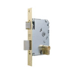 CERRADURA 2010P-60 ENTRADA 60MM CILINDRO REDONDO - H.LATONADO