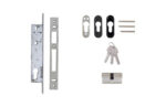 CERRADURA METALICA 2211-25 ENTRADA 25MM - ACERO INOX - Imagen 2