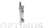 CERRADURA METALICA 2219-20 ENTRADA 20MM - ACERO INOX