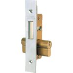 CERRADURA METALICA 5552N ENTRADA 13MM  CILINDRO LEVA CORTA