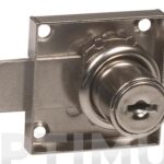 CERRADURA MUEBLE SOBREPONER MODELO 1A - 40 MM NIQUEL