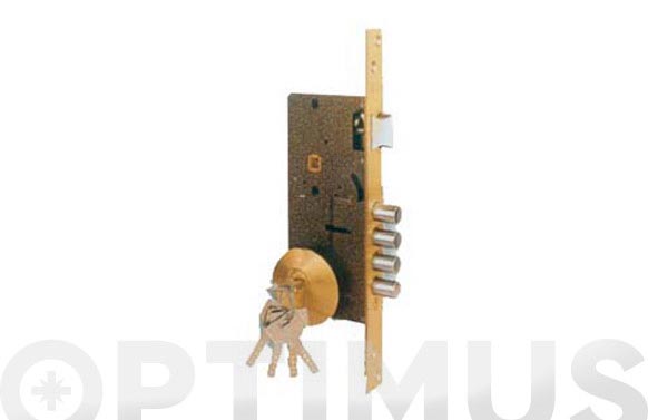 126_68e6467de331a CERRADURA SEGURIDAD LATON GOLPE Y LLAVE - Imagen 2