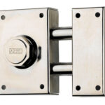 CERROJO 16 CON BOTON INTERIOR, CILINDRO 45MM