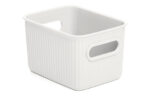 CESTA ORDENACION BAOBAB S BLANCA - 12,8 X 16,7 X 10 CM