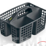 CESTA PARA PRODUCTOS LIMPIEZA - GRIS