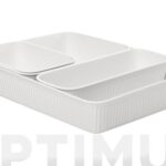 CESTAS ORDENACION BAOBAB BLANCA (SET 4) - SLIM+A6+A5+A4