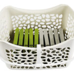 CESTO + 24 PINZAS 100% RECICLADO