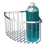 CESTO DUCHA RINCONERO PROFUNDO - 20X20X13 CM CROMO
