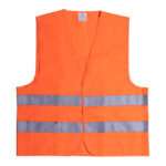 CHALECO ALTA VISIBILIDAD NARANJA