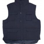 CHALECO MULTIBOLSILLOS ACOLCHADO AZUL MARINO