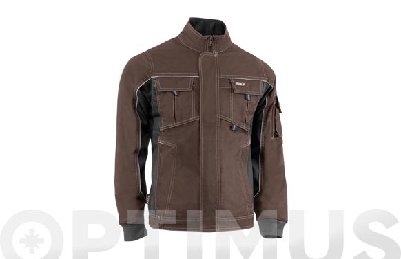 126_68e648203e63a CHAQUETA FLEX MARRON - Imagen 1
