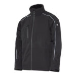 CHAQUETA IMPERMEABLE CON CAPUCHA ZENTRO NEGRO