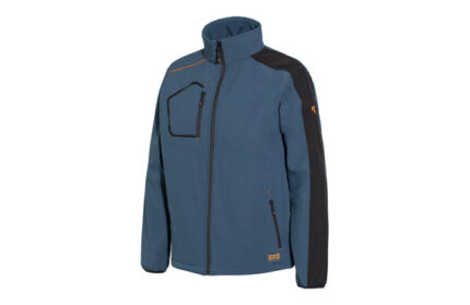 CHAQUETA SOFTSHELL KIND AZUL