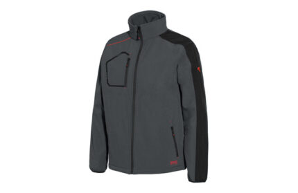 CHAQUETA SOFTSHELL KIND GRIS