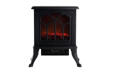 CHIMENEA ELECTRICA NEGRA