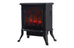 CHIMENEA ELECTRICA NEGRA - Imagen 2