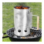 CHIMENEA ENCENDIDO BARBACOA METALICO