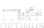 CIERRAPUERTA DC120 BRAZO NORMAL - Imagen 4