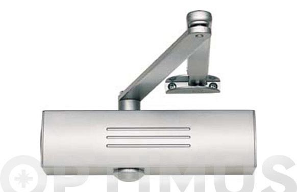 126_68e648d2c6a40 CIERRAPUERTA UNIK 2500 BRAZO NORMAL - A2559S PLATA - Imagen 1