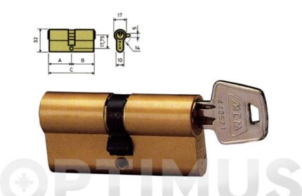 CILINDRO C LEVA 14 MM