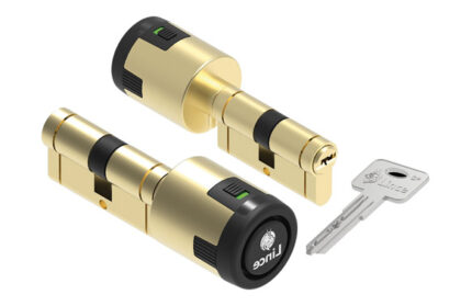 CILINDRO CPLUS CON ALARMA, LEVA LARGA