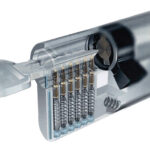 CILINDRO SEGURIDAD - 30-30 NIQUEL, 5 LLAVES