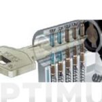 CILINDRO T10P LEVA LARGA - 30-40 NIQUEL, 5 LLAVES