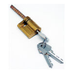 CILINDRO TE5 LEGÜETA REGULABLE - 30-10 LATON, 3 LLAVES