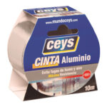 CINTA ALUMINIO 70 MICRAS - 10 M X 50 MM
