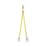 CINTA CON ABSORBEDOR ERGO SHOCK EN Y + MOSQUETONES - 1,80 M