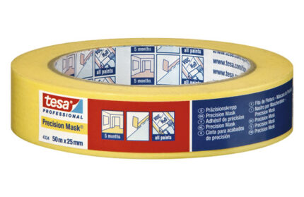 CINTA DE PINTOR INTERIOR PRECISION MASK AMARILLA