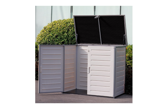 126_68e96a36cc5e7 ARCON COBERTIZO EXTERIOR DE RESINA SOFTEN II 1170 L - 123X140X82CM - Imagen 1