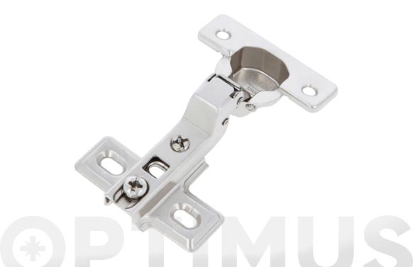 126_68e96b27447a0 BISAGRA CAZOLETA ACODADA MODELO 4711 (2 UDS) - 110º Ø 26 MM NIQUEL - Imagen 1