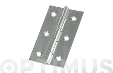 BISAGRA ESTRECHA MOD.5005 4 UDS - 25 X 20 MM ACERO CINCADO