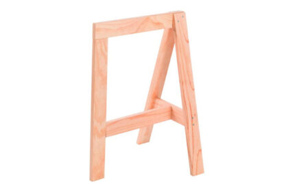 CABALLETE PINO GLAM - 74 X 45,5CM CAPACIDAD 400KG
