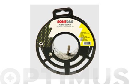 CABLE AUDIO BLANCO/GRIS 2X0,75