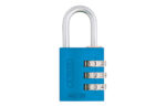 CANDADO COMBINACION 145/20 PROGRAMABLE BLISTER - 20 MM AZUL