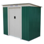 CASETA METALICA BUCKINGHAM VERDE 2,43 M² - 201 X 1221 X A176 CM