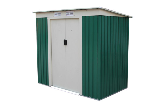 126_68ec07c4ad55f CASETA METALICA BUCKINGHAM VERDE 2,43 M² - 201 X 1221 X A176 CM - Imagen 1