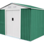 CASETA METALICA CAMBRIDGE VERDE 4.72M² - 261 X 181 X A198 CM