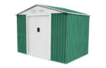 CASETA METALICA CAMBRIDGE VERDE 4.72M² - 261 X 181 X A198 CM