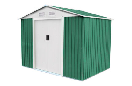 CASETA METALICA CAMBRIDGE VERDE 4.72M² - 261 X 181 X A198 CM
