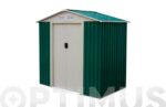 CASETA METALICA MANCHESTER VERDE 3.64M² - 201 X 181 X A190 CM - Imagen 3