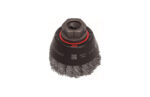 CEPILLO TAZA PUA TRENZADA ACERO M14 - Imagen 2