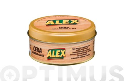 CERA SOLIDA MADERA CLARA LATA - 250 ML